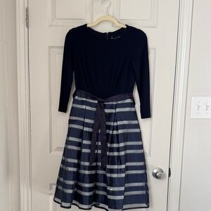 Chetta B Classic Navy Tea/Cocktail Dress, NWOT